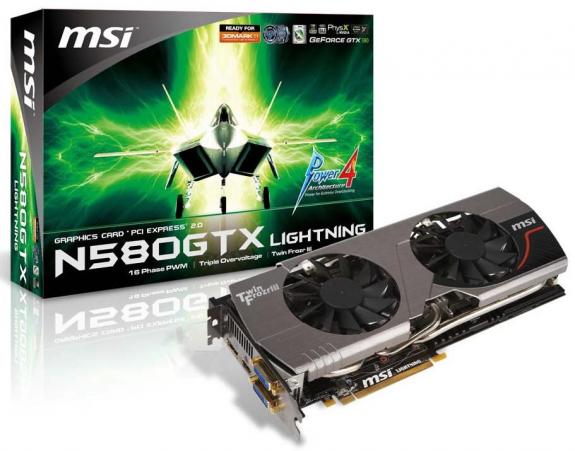 MSI N580GTX Lightning