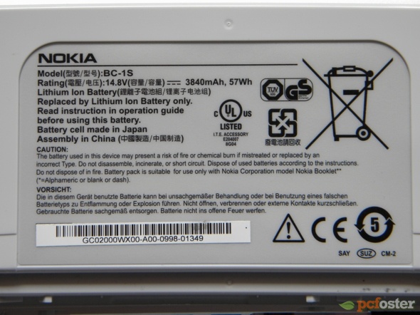 Nokia Booklet 3G
