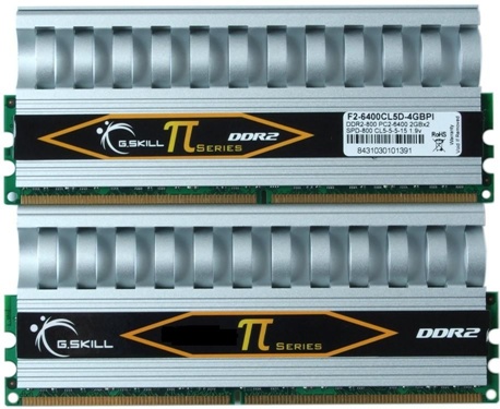 G.Skill PI DDR2 800MHz cl4