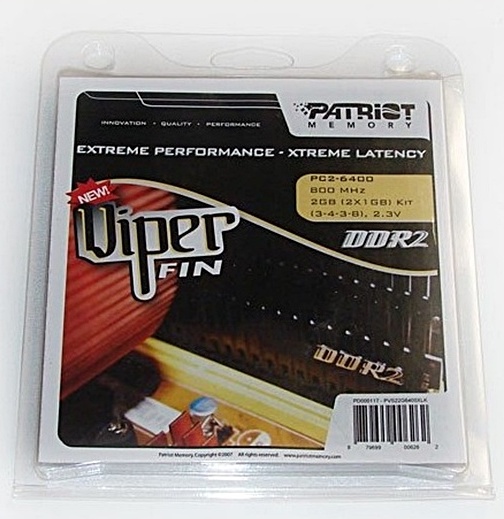 Patriot VIPER Extreme Performance DDR2 800MHz cl4