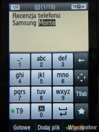 Samsung Monte