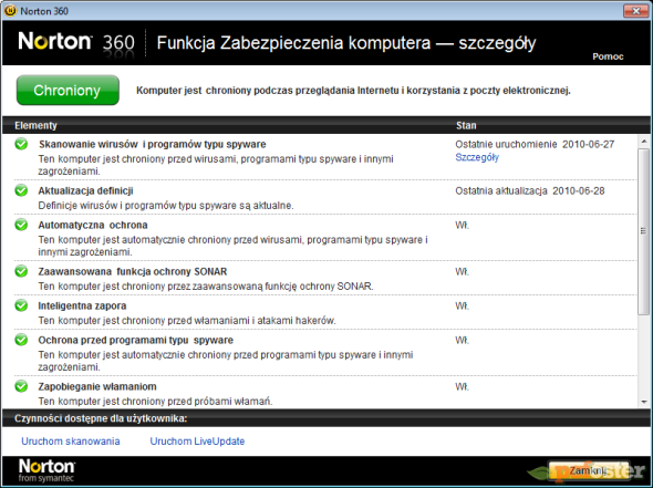 Norton 360 wersja 4.0