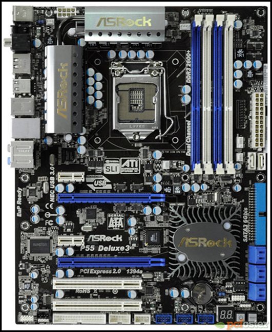 ASRock P55 Deluxe3