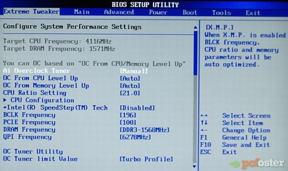 Asus Maximus III Formula - BIOS