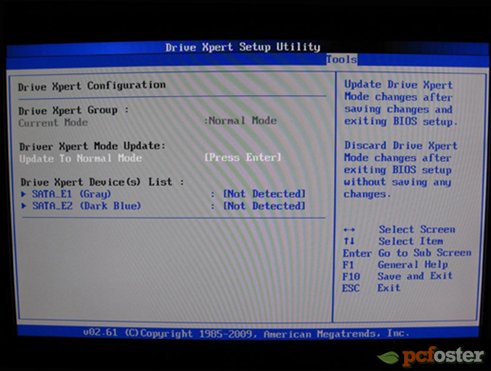 Asus P7P55 Deluxe - BIOS