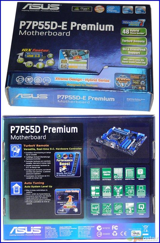 Asus P7P55D-E Premium