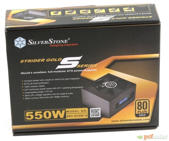 SilverStone Strider Gold S 550 W 