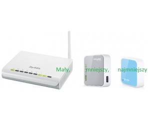 Rzut oka: TP-Link WR702N i MR3020 oraz ZyXEL NBG-416N