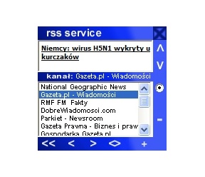 RSS service