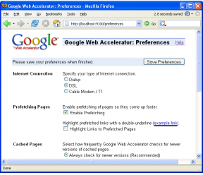 Google Web Accelerator 0.2.93.116