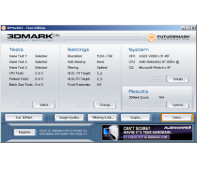 3DMark05 Build 1.3.0