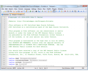 Notepad++ Portable 6.3