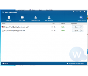 Wise Folder Hider Portable 1.34