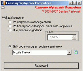 Czasowy Wyłącznik Komputera 2.44.1