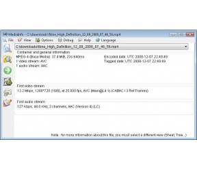 MediaInfo Lite 0.7.20