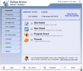 Online Armor Premium Personal Firewall v4.0.0.45