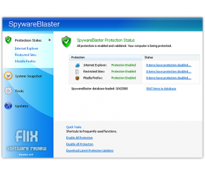 SpywareBlaster 4.3