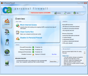 CA Personal Firewall