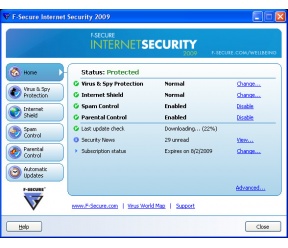 F-Secure Internet Security 2010 10.12 Build 108