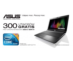 Muzyczna promocja notebooków ASUS serii N