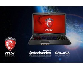 Laptop MSI z GeForcem GTX 580