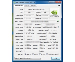 GeForce GTX 750 Ti - znamy specyfikację i wyniki testów