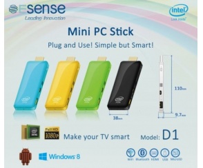 Esense Mini-PC Stick D1 - nowy komputer