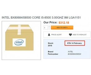 Intel Core i3-8300 i Core i5-8500