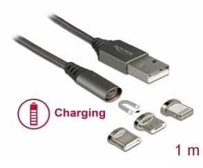 Delock: magnetyczny zestaw kabli USB