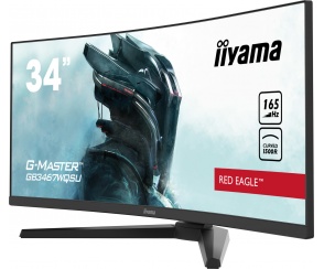 iiyama G-Master GB3467WQSU-B1 Red Eagle - zakrzywiony ultrapanoramiczny monitor dla wymagających graczy