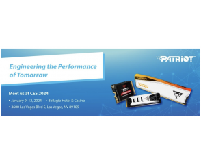 Patriot Memory zaprezentuje na targach CES 2024 innowacyjne dyski SSD PCIe 5.0, pamięci DDR5 i nie tylko