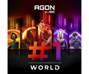 AGON by AOC utrzymuje pozycję światowego lidera monitorów gamingowych