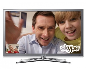 Skype w telewizorach HDTV Samsunga