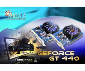 SPARKLE prezentuje karty graficzne GeForce GT 440