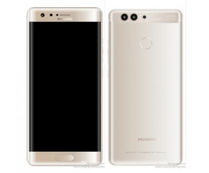 Huawei P10 Plus na renderze