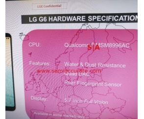 LG G6 jednak ze Snapdragonem 821