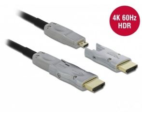 Obraz w jakości 4K na odległość 30 metrów? Z kablami HDMI Delock to możliwe