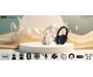 Creative Zen Hybrid 2 - Bezprzewodowe słuchawki z hybrydowym ANC i długą żywotnością akumulatora