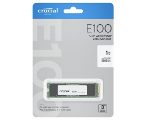 Crucial E100 PCIe 4.0 - budżetowy dysk dostępny w sprzedaży