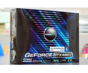 Kartony GeForce GTX 400 Inno3D oraz Palita