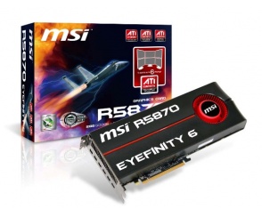 MSI wprowadza R5870 Eyefinity 6