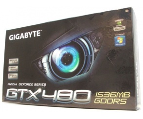 Kartony Gigabyte GeForce GTX 480/470