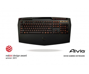 Klawiatura GIGABYTE Aivia K8100 wyróżniona nagrodą Red Dot Design