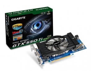 GV-N550OC-1GI - GeForce GTX 550 Ti Overclock Edition od GIGABYTE