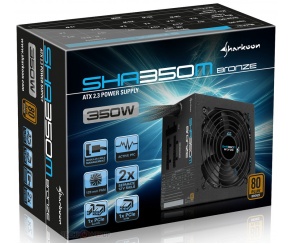 Sharkoon SHA350M - nowy zasilacz 350 W