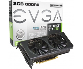 EVGA GTX 750 FTW 2 GB