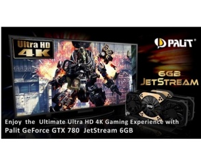 Palit zaprezentuje wkrótce wersję karty GTX780 JetStream z 6GB pamięci