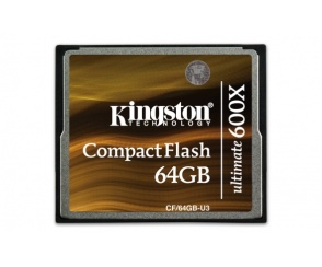 Kingston USB 3.0 High-Speed Media Reader i CompactFlash Ultimate 600x 64GB