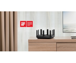 TP-Link Archer C5400 mocny trzypasmowy router wyróżniony nagrodą iF Design Award 2017