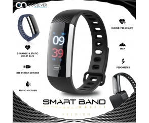 GOCLEVER Smart Band MAX FIT PREMIUM – opaska dla wymagających w dobrej cenie